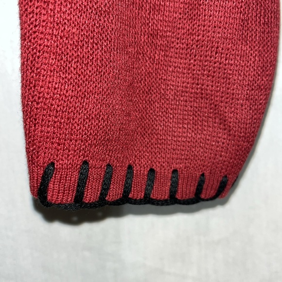 Chico’s design women’s zipper sweater cardigan southwestern design size 3 - Picture 6 of 14